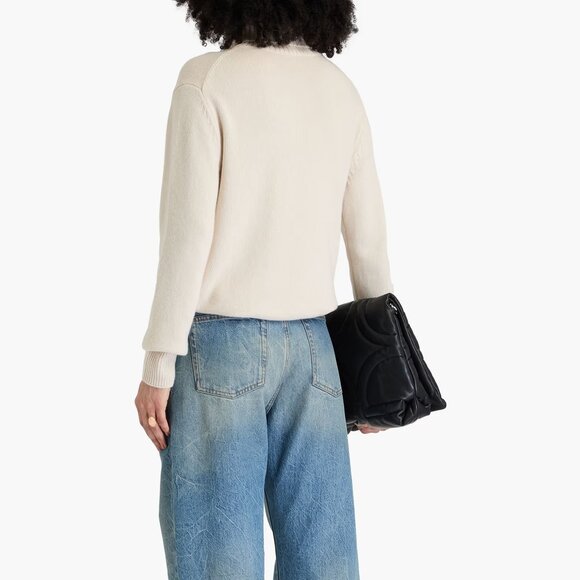 NWOT JOSEPH London Techno Basic Cream Turtleneck Sweater Women's Medium Luxury - Picture 11 of 11